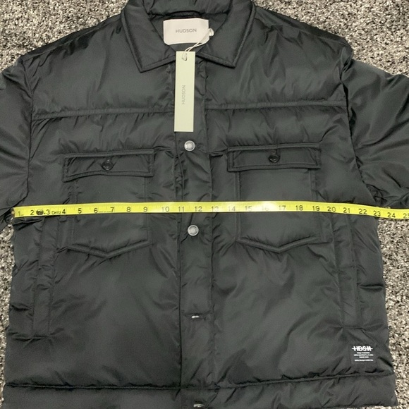 Hudson Puffer Trucker Jacket M - Picture 15 of 16